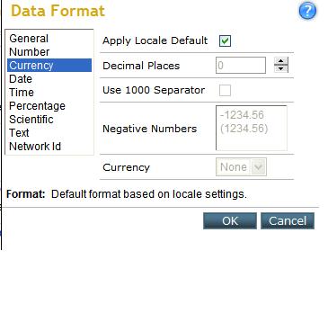 Format based on locale settings